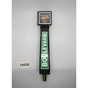 Vintage Beer Tap Handle Double-Wide India Pale Ale Boulevard smokestack Series